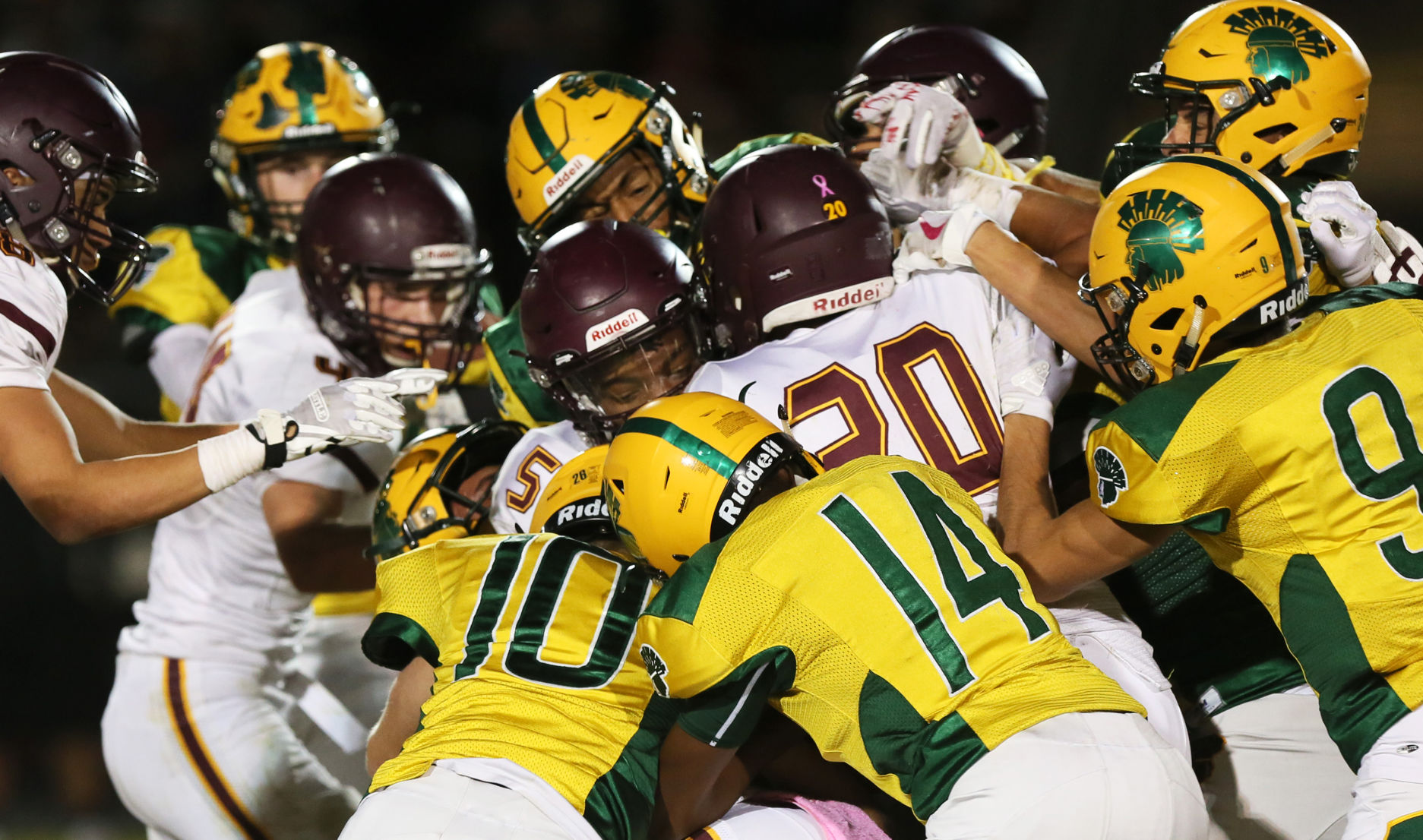 Salpointe at CDO football